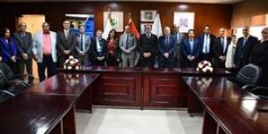 جامعة حلوان توقع بروتوكول تعاون مشترك مع البورصة المصرية*